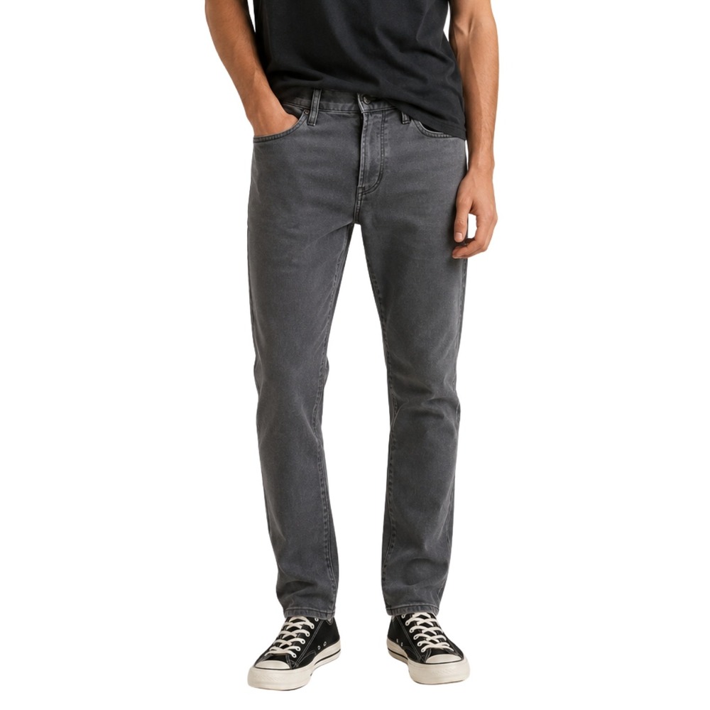 John Varvatos Jeans Mens 31 Gray Bowery Slim Straight Denim Cotton Star USA